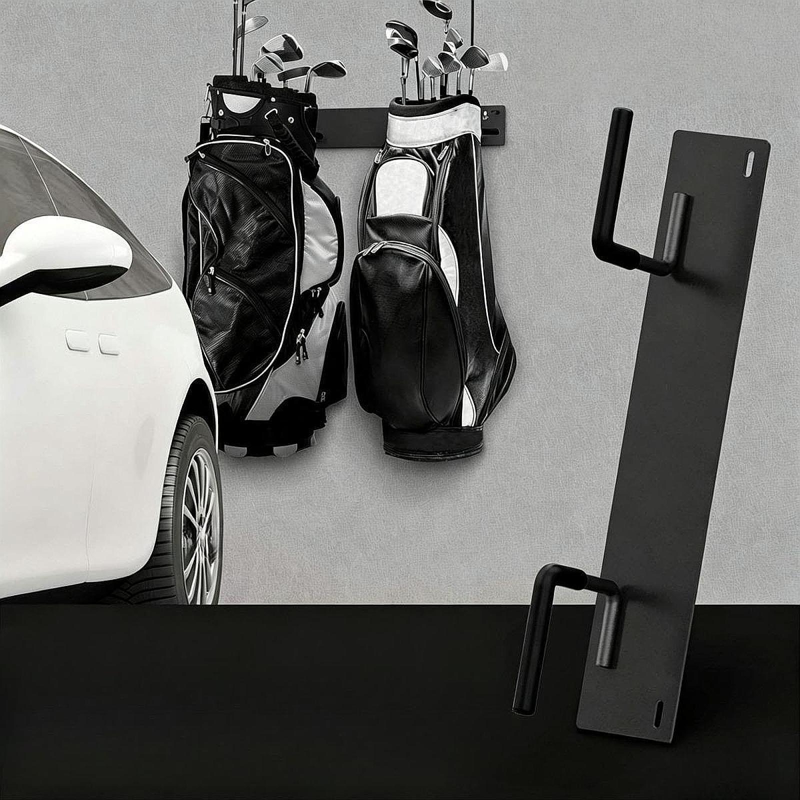 Golf Equipment Organizer For Garage - Golf Çantası Askısı Düzenleyici Duvara Monte