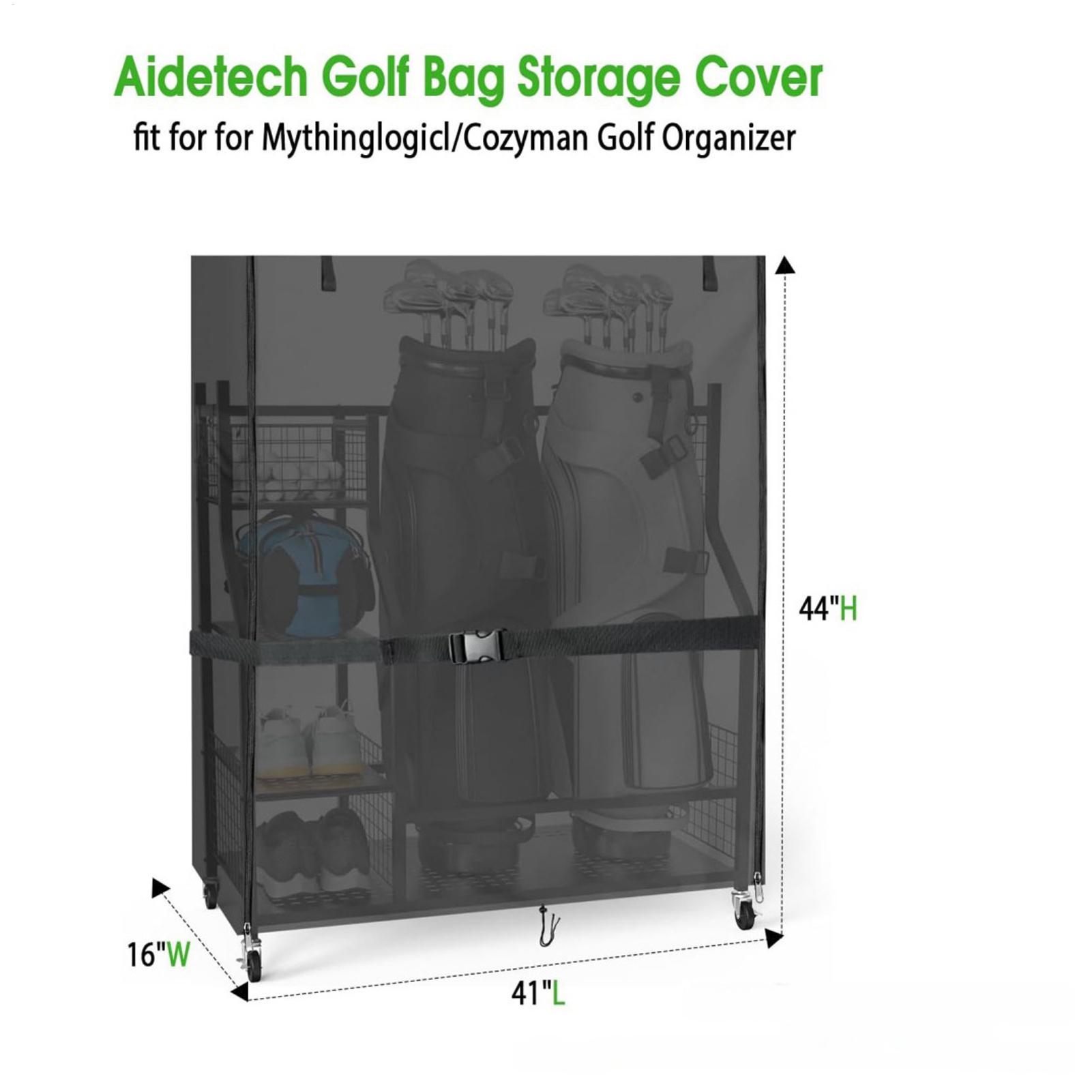 Golf Equipment Organizer For Garage - Golf Çantası Standı Kılıfları Oxford Toz