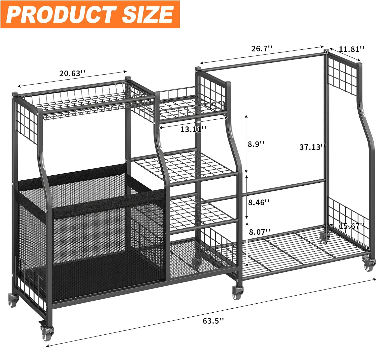Golf Çantası Saklama Rafı Düze - Golf Equipment Organizer For Garage incelemesi ve fiyatı