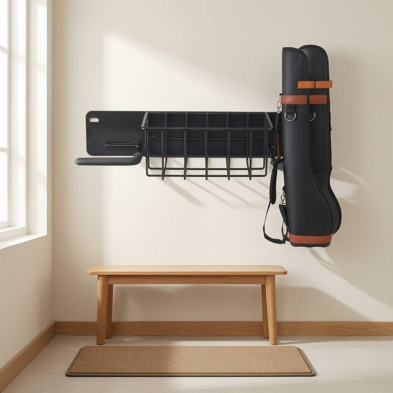Golf Depolama Rafı Duvara Mont - Golf Equipment Organizer For Garage incelemesi ve fiyatı