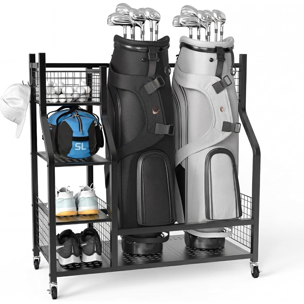 Ekstra Büyük Golf Çantası Sakl - Golf Equipment Organizer For Garage incelemesi ve fiyatı